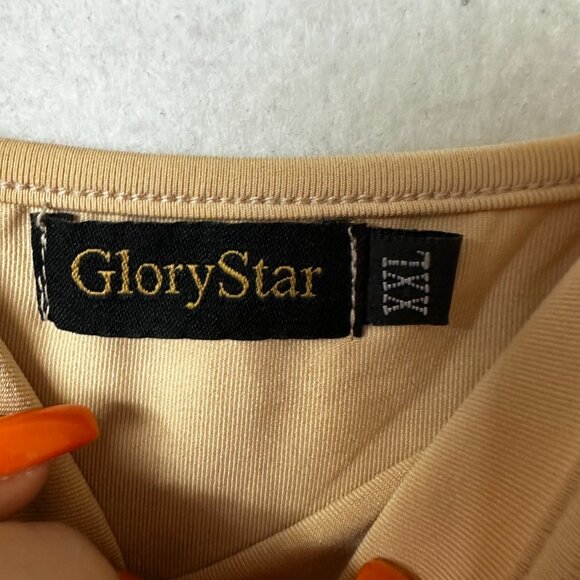 Lot of 2 slip dress sz XXL maxi neutral tan‎ and black adjustable minimalist - Picture 4 of 5